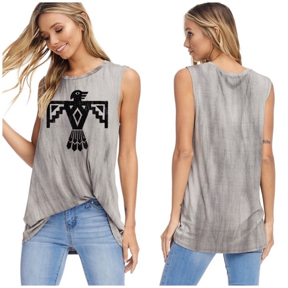 Tie-Dye Eagle Tank - Picture 3 of 5